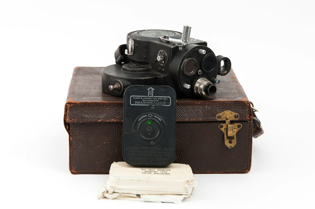 Broadcast camera on tripod inside a production studio
